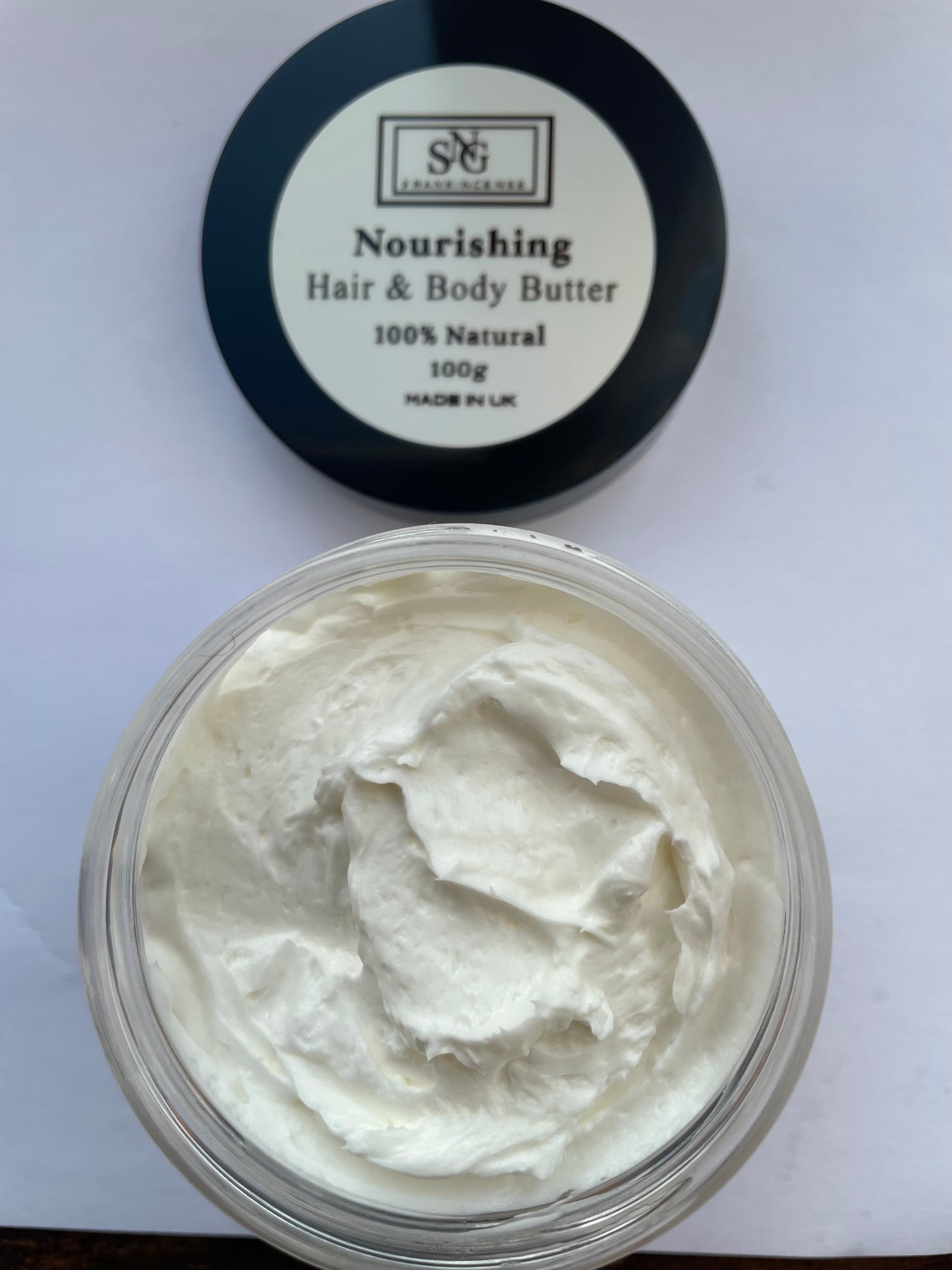 Nourishing Hair & Body Butter 100% natural